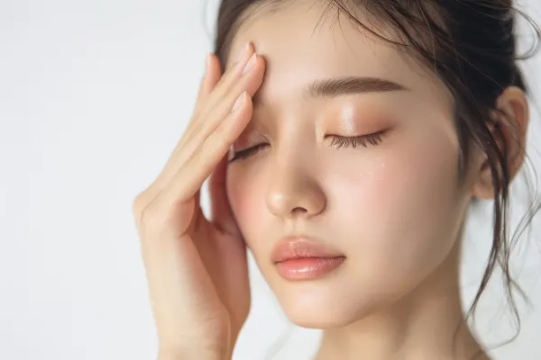 自律神経の乱れからくる体の不調に悩む女性